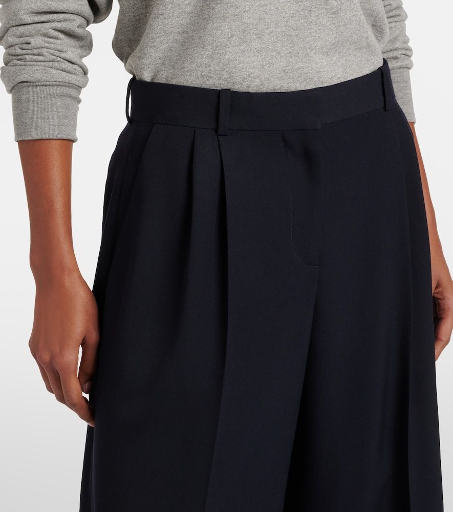 Pantalones anchos Lior de gabardina de lana - The Row - Modalova