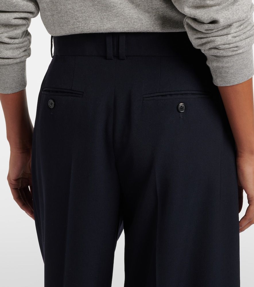 Pantalones anchos Lior de gabardina de lana - The Row - Modalova