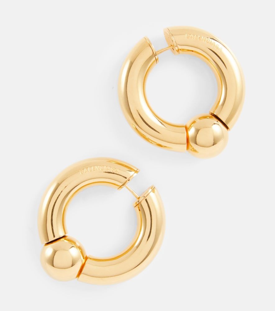 Balenciaga Mega hoop earrings - Balenciaga - Modalova
