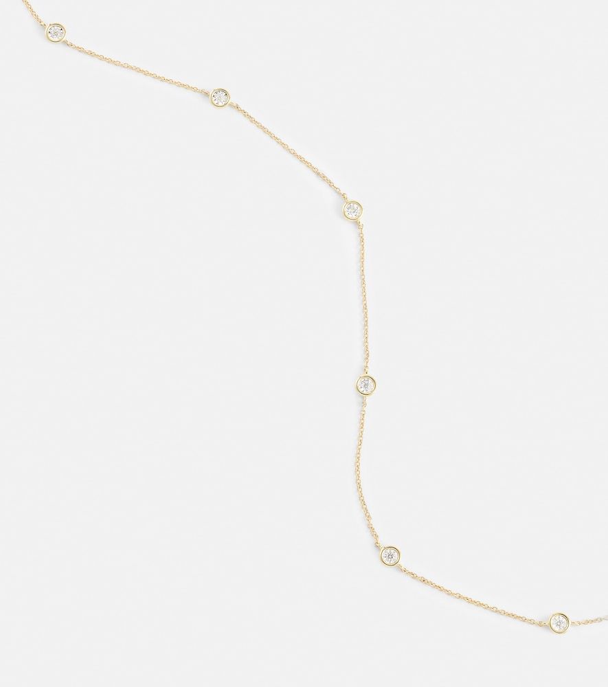 Collar Diamonds By The Dozen de oro de 10 ct con diamantes - Stone and Strand - Modalova