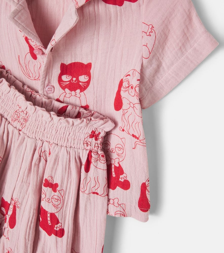 Bebé - set Mini Babies de camisa y pantalones de algodón - Mini Rodini - Modalova