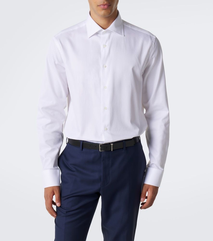 Canali Cotton poplin shirt - Canali - Modalova