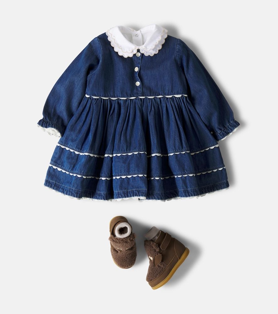 Bebé - vestido Charlotte de algodón - Molo - Modalova