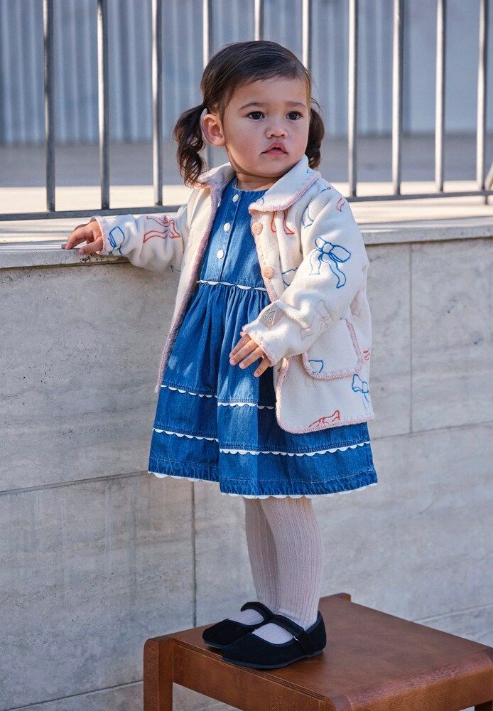 Bebé - vestido Charlotte de algodón - Molo - Modalova