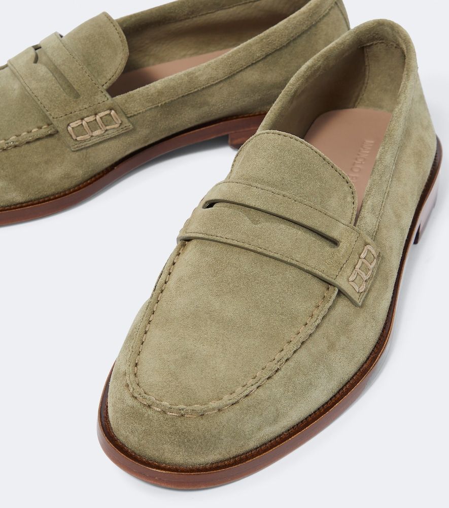 Loafers Perry aus Veloursleder - Manolo Blahnik - Modalova