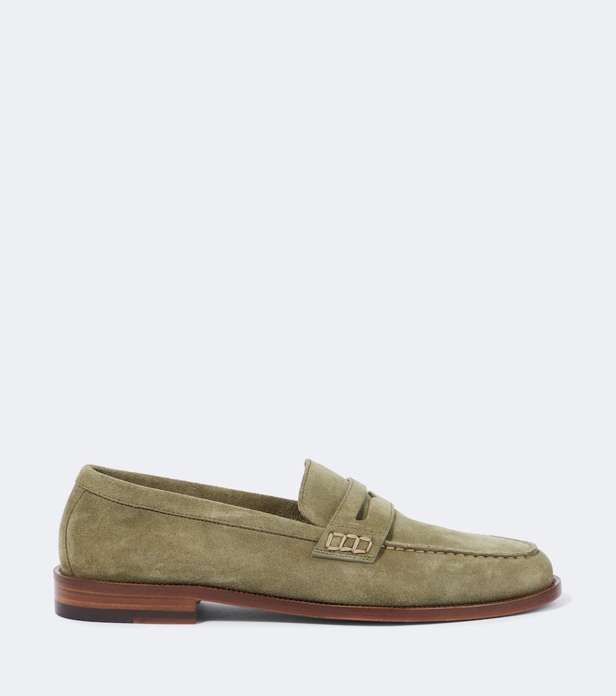 Loafers Perry aus Veloursleder - Manolo Blahnik - Modalova
