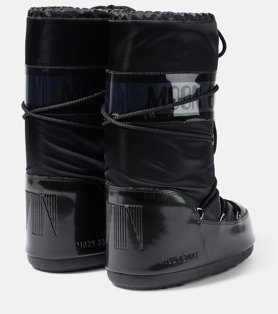 Icon Glance satin snow boots - Moon Boot - Modalova