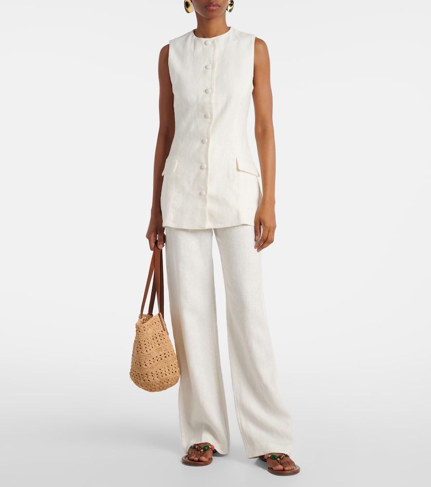Faithfull Jane linen vest - Faithfull - Modalova