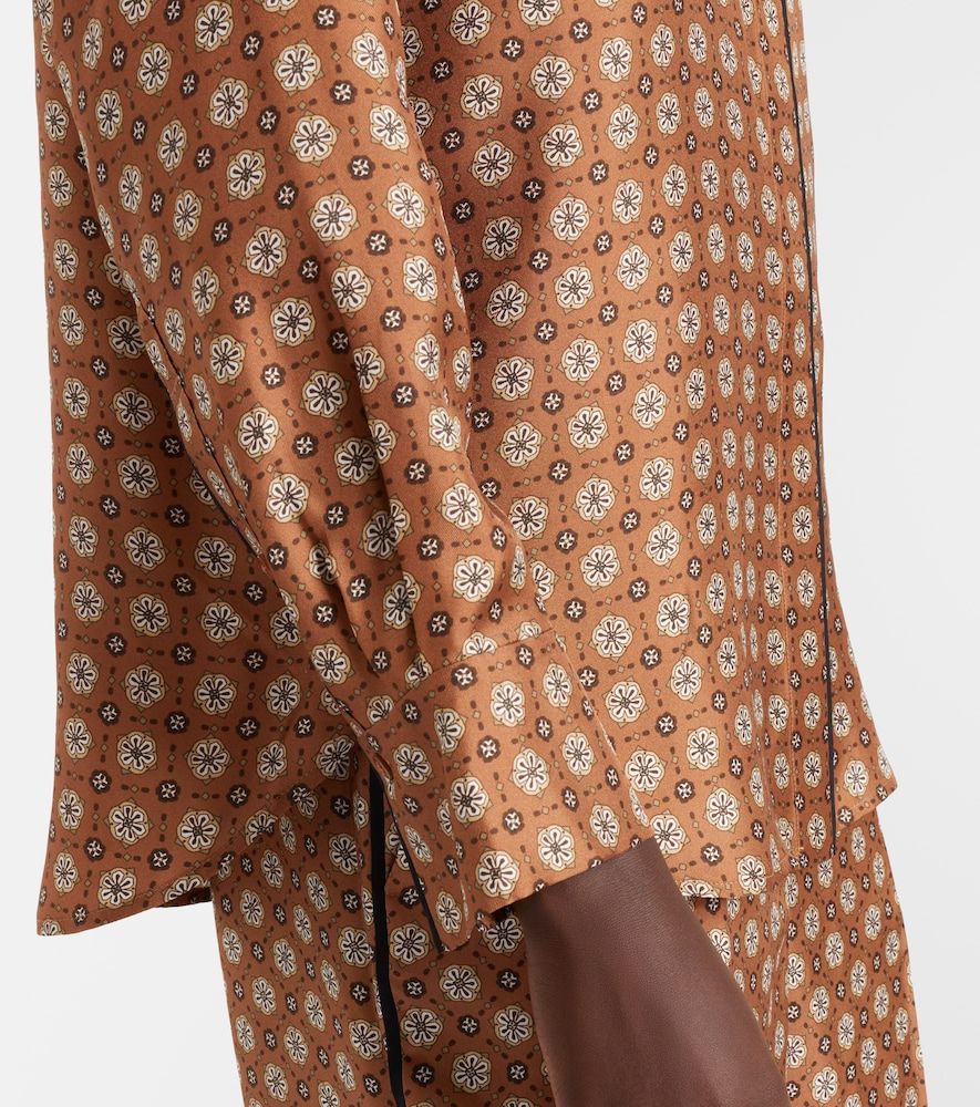 Camisa Graphic Dreams de sarga de seda - Dorothee Schumacher - Modalova