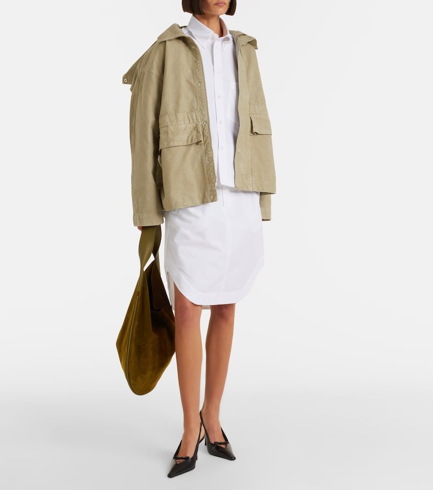 Falda cargo de algodón - Victoria Beckham - Modalova