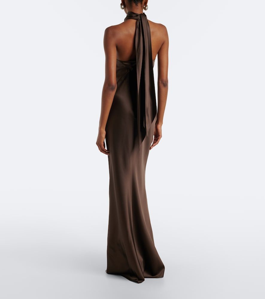 Robe Chilton aus Satin - Ralph Lauren Collection - Modalova