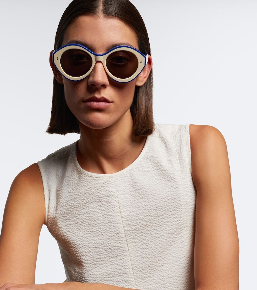 Runde Sonnenbrille JWA07 Bumper - JW Anderson - Modalova