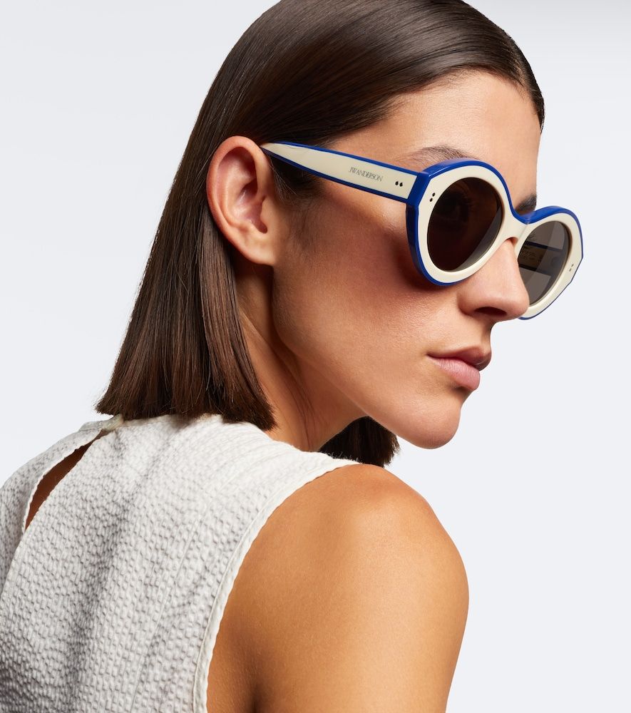 Runde Sonnenbrille JWA07 Bumper - JW Anderson - Modalova