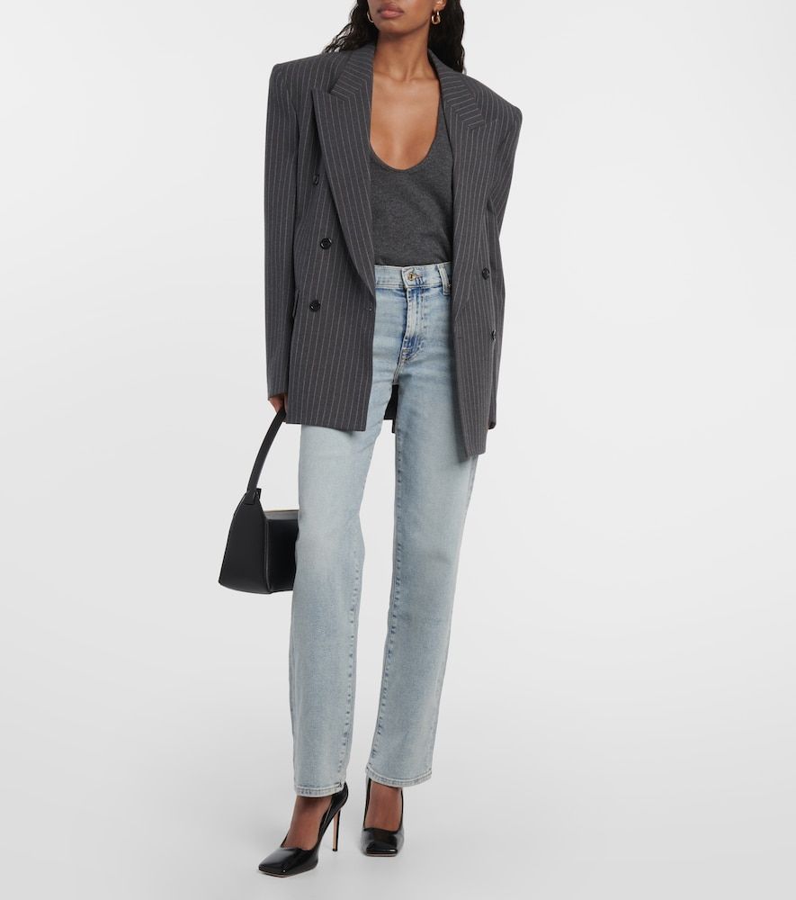 Straight Mid-Rise Jeans Ellie - 7 For All Mankind - Modalova