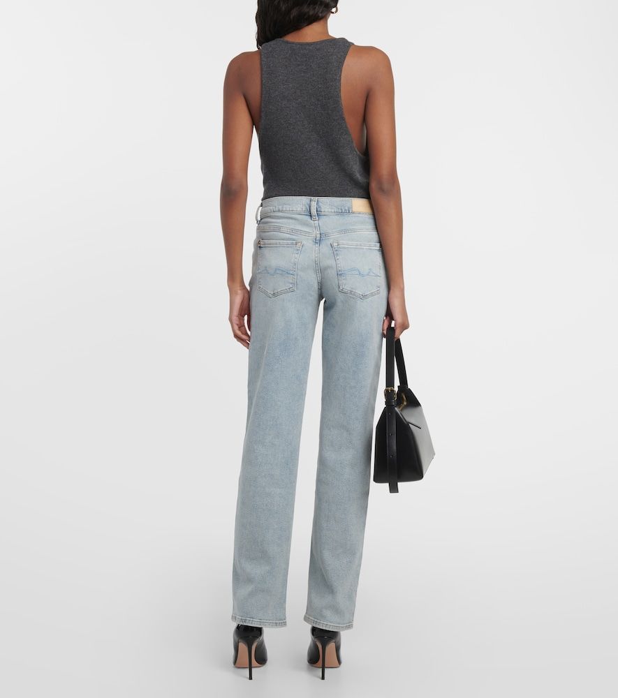 Straight Mid-Rise Jeans Ellie - 7 For All Mankind - Modalova