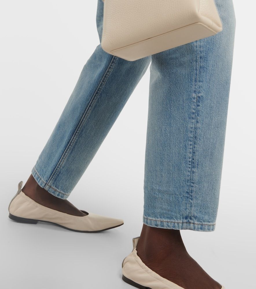 Jeans tapered a vita media - Brunello Cucinelli - Modalova