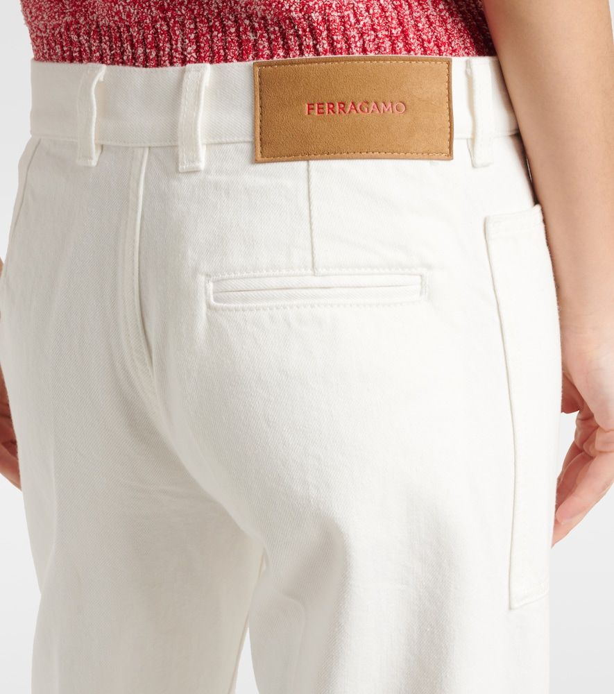 Jeans regular a vita media - Ferragamo - Modalova
