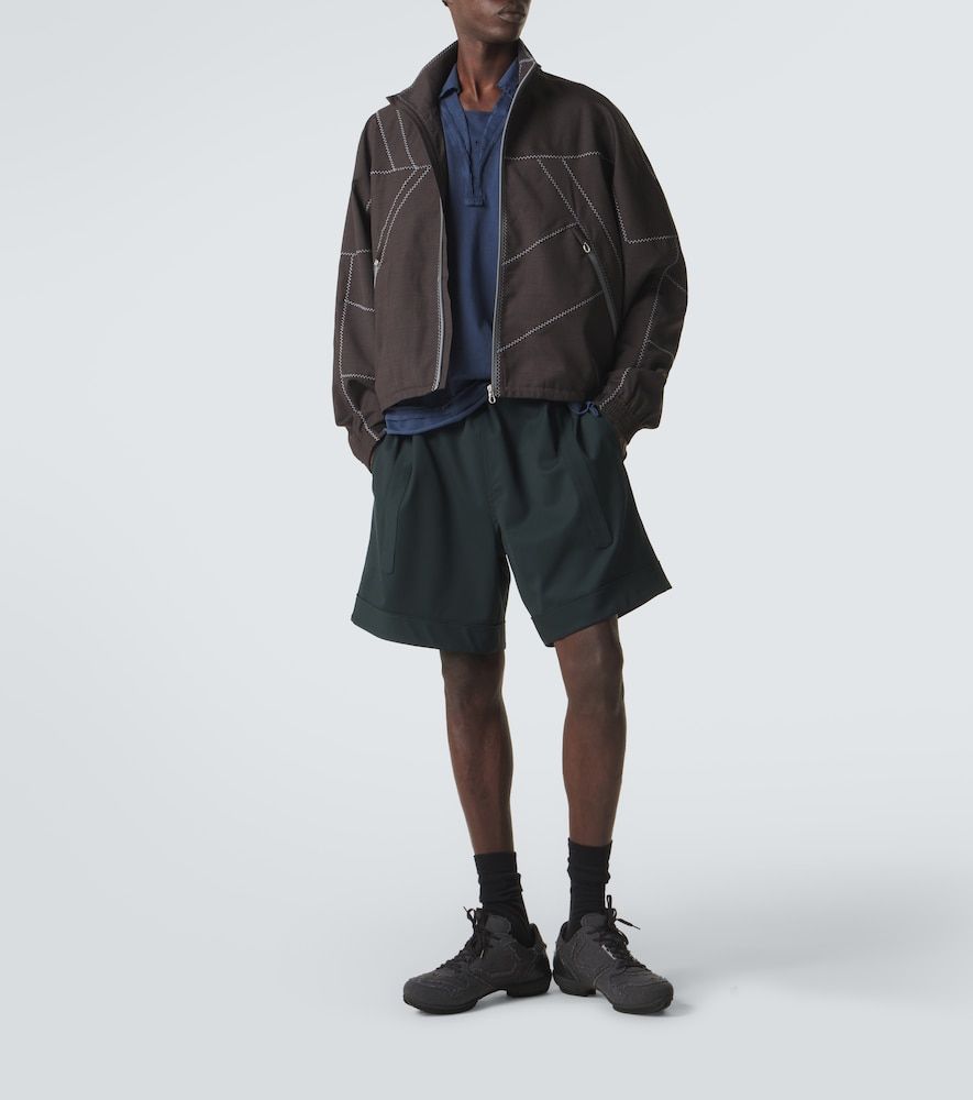 Shorts Kyan in misto cotone - Kiko Kostadinov - Modalova