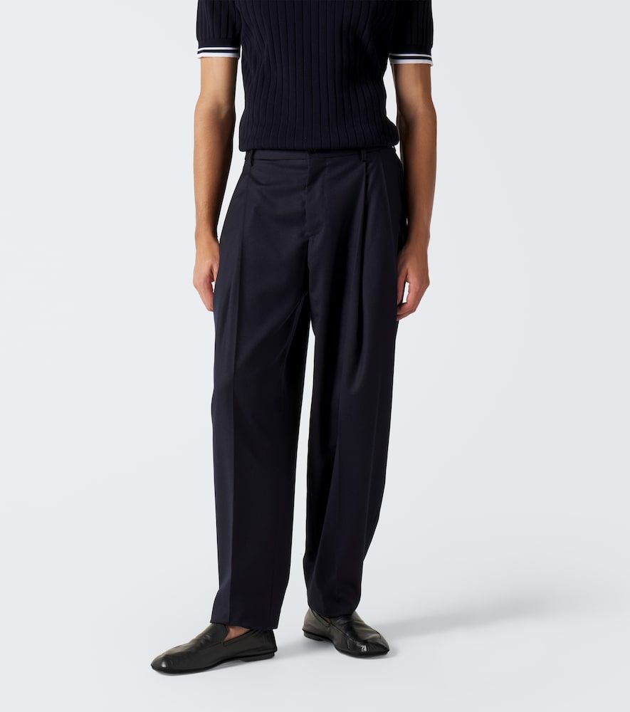 Pantalones de gabardina de lana - Dolce&Gabbana - Modalova