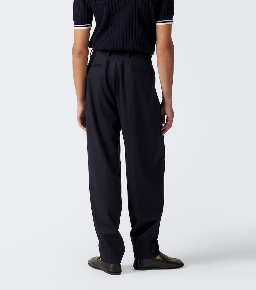 Pantalones de gabardina de lana - Dolce&Gabbana - Modalova