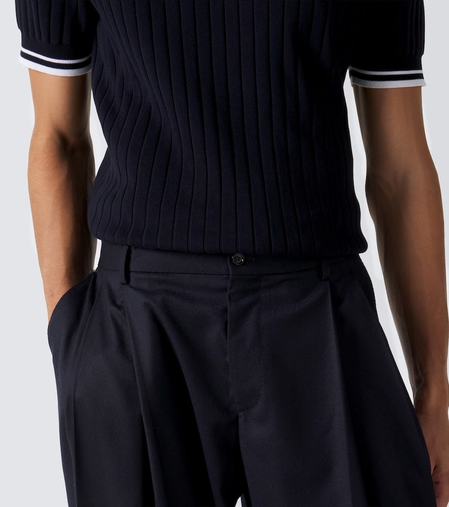 Pantalones de gabardina de lana - Dolce&Gabbana - Modalova
