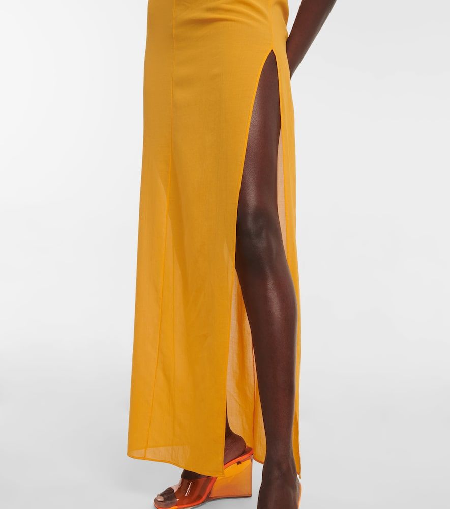 Vestido largo cuello halter - Nensi Dojaka - Modalova