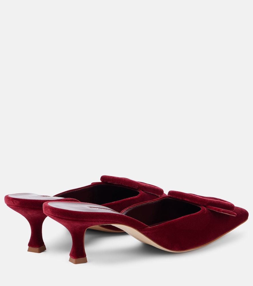 Mules Maysale 50 aus Samt - Manolo Blahnik - Modalova