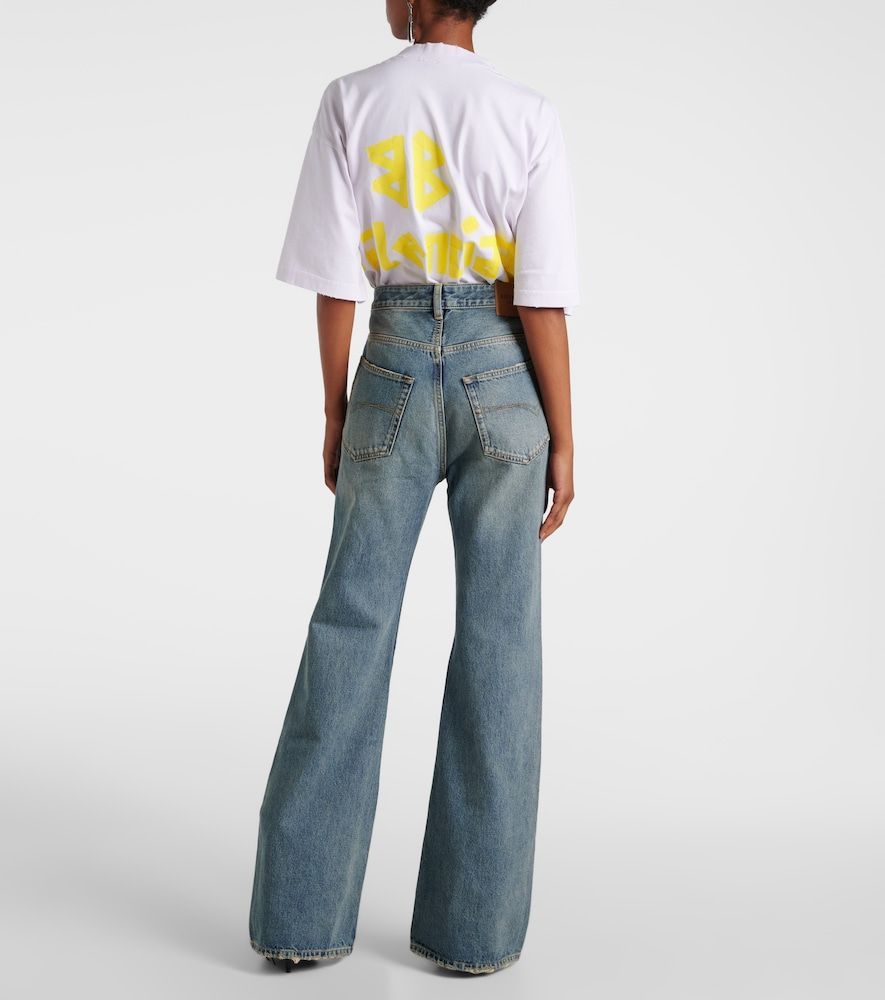 Balenciaga Mid-rise flared jeans - Balenciaga - Modalova