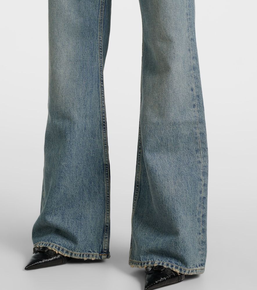 Balenciaga Mid-rise flared jeans - Balenciaga - Modalova