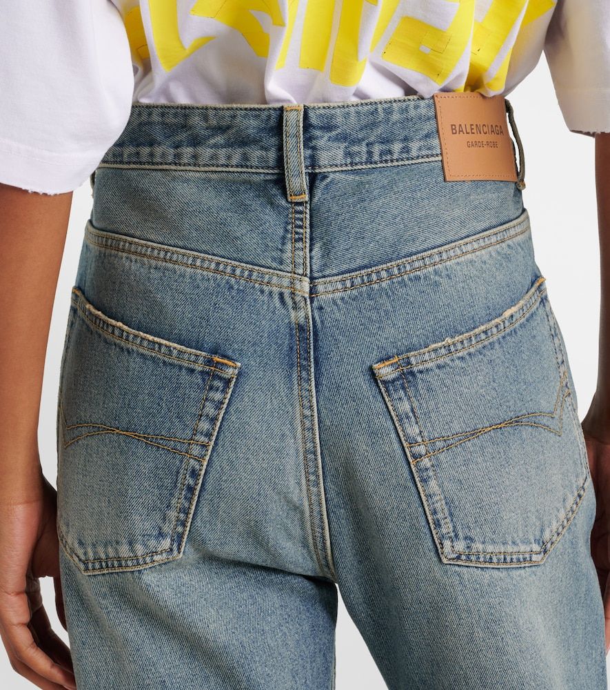 Balenciaga Mid-rise flared jeans - Balenciaga - Modalova