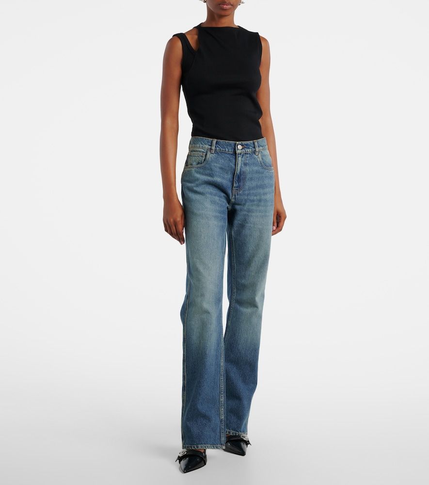 Coperni Mid-Rise Straight Jeans - Coperni - Modalova
