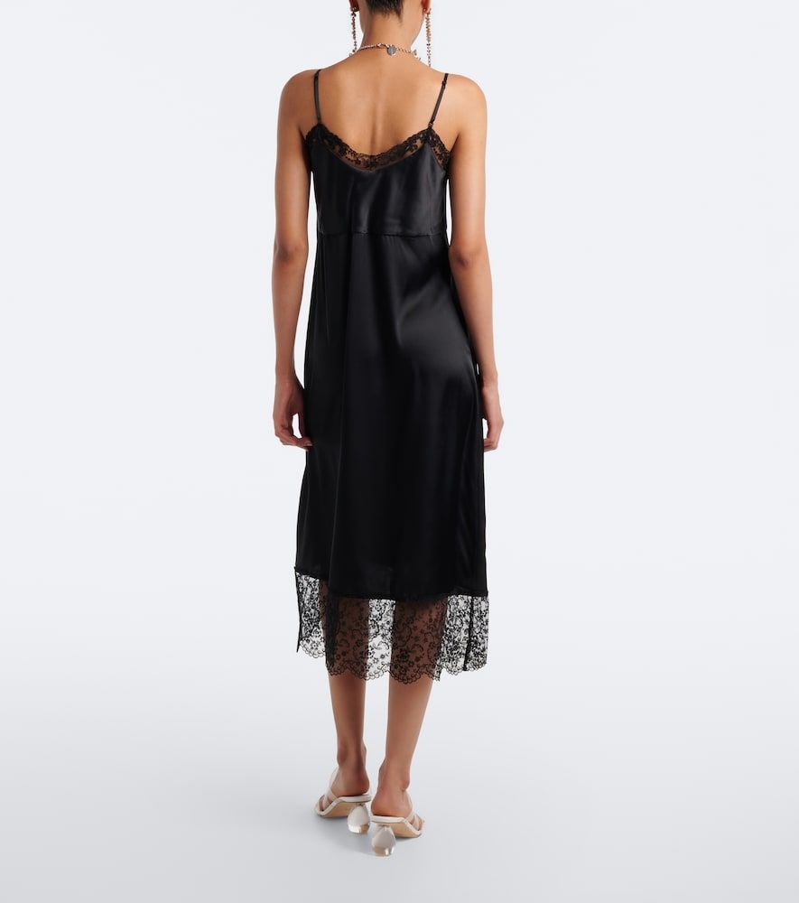 Abito sottoveste in satin - Simone Rocha - Modalova