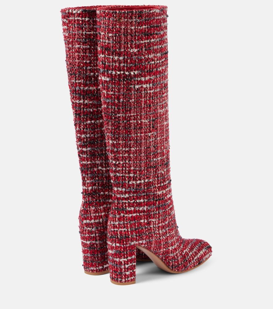 Boucle knee-high boots - Gianvito Rossi - Modalova