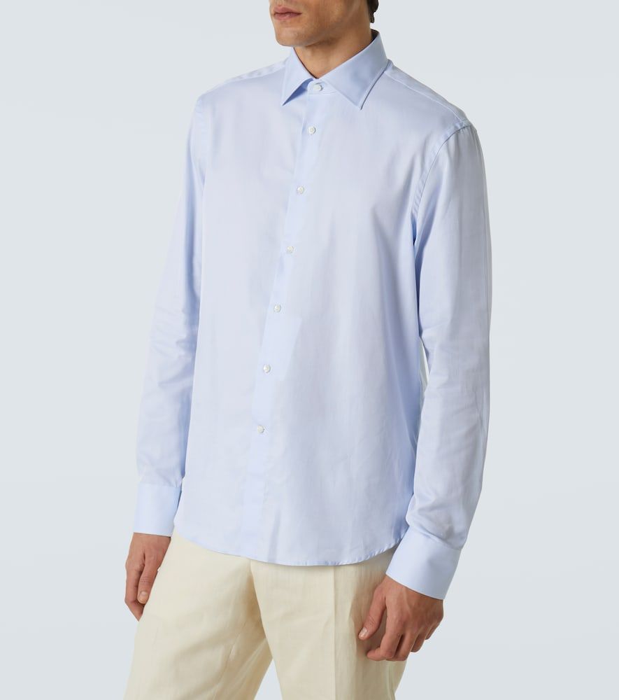 Canali Cotton poplin shirt - Canali - Modalova