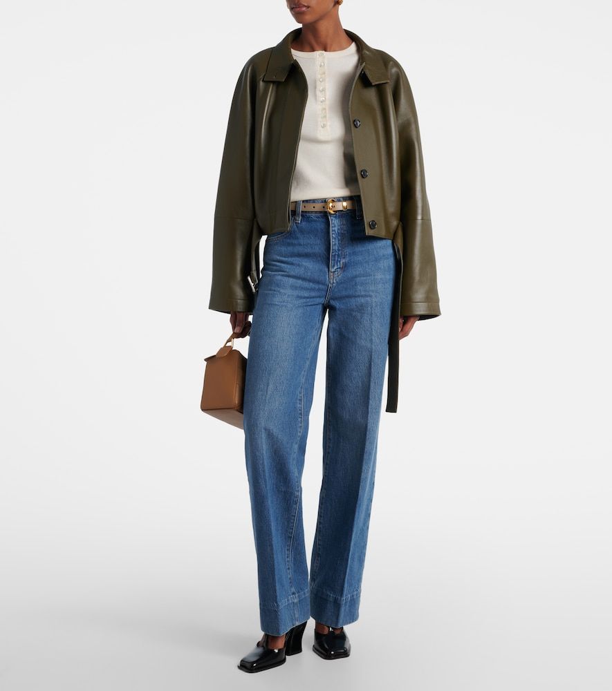 Mid-Rise Wide-Leg Jeans The Streamline - Frame - Modalova