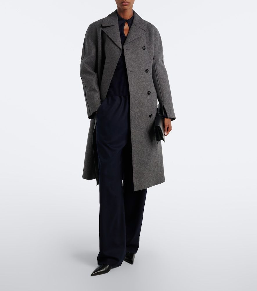 Cappotto doppiopetto in lana vergine - Jil Sander - Modalova