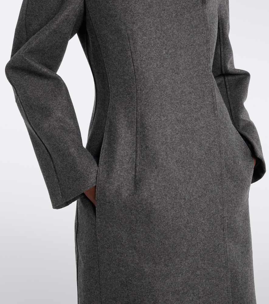 Cappotto doppiopetto in lana vergine - Jil Sander - Modalova