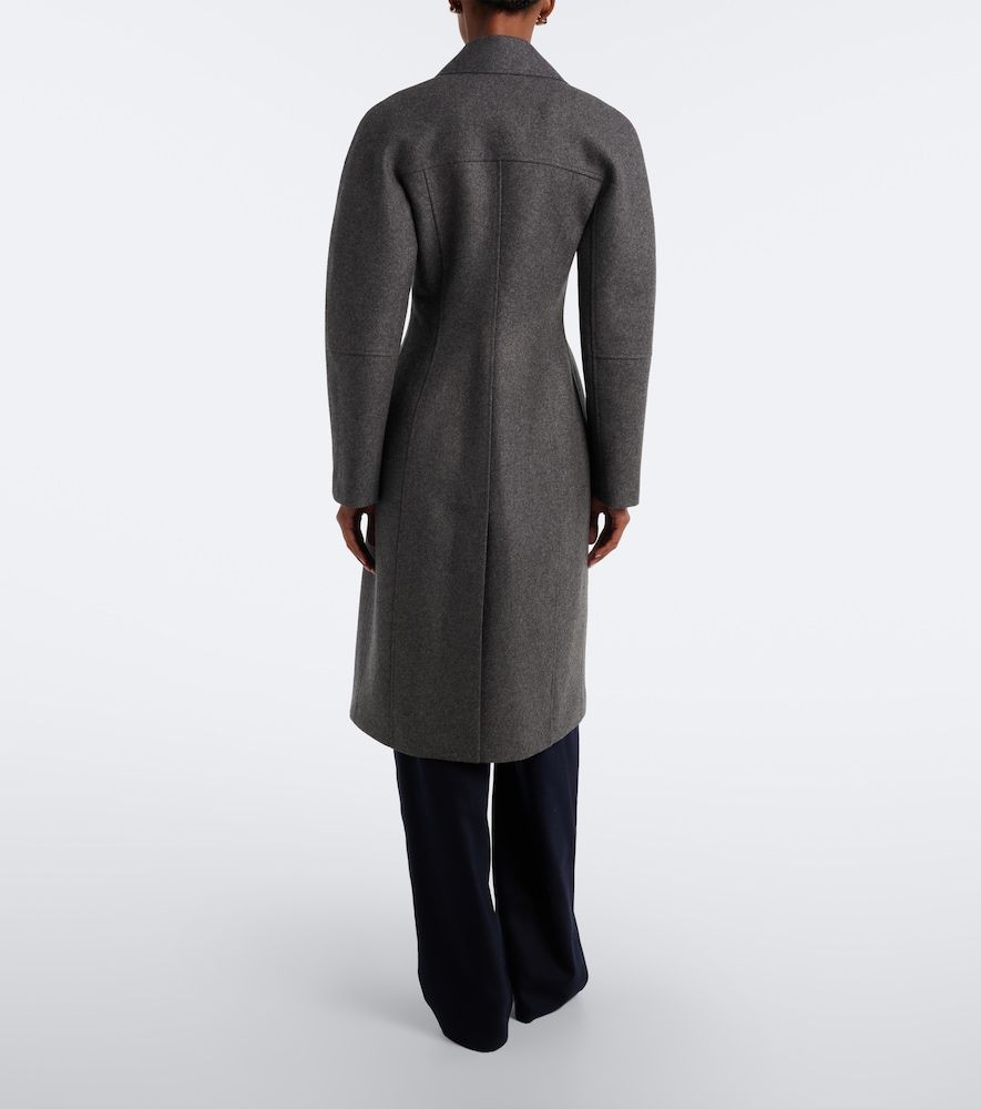 Cappotto doppiopetto in lana vergine - Jil Sander - Modalova