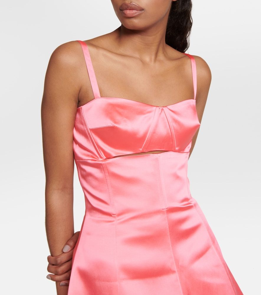 Vestido corto en mezcla de algodón - Patou - Modalova