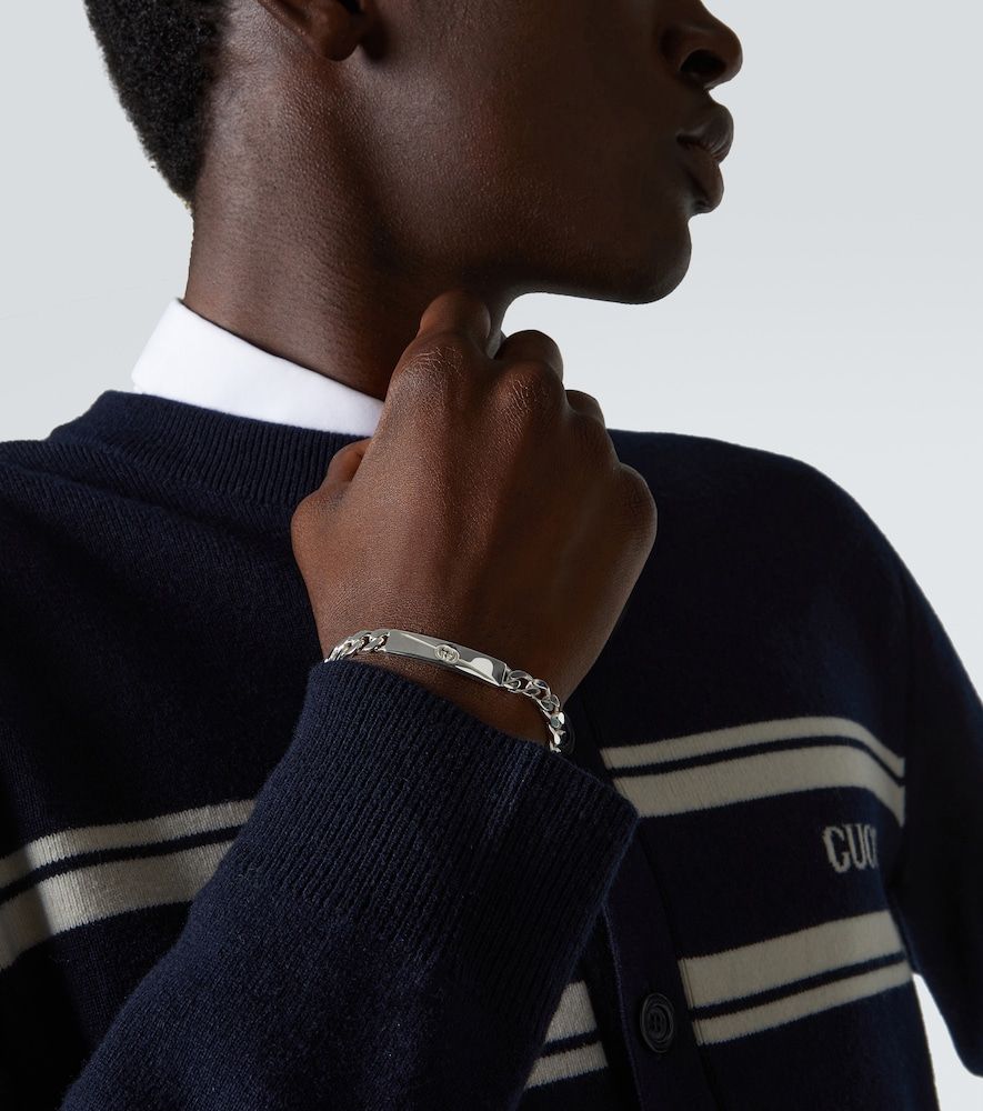 Bracciale Interlocking G in sterling - Gucci - Modalova