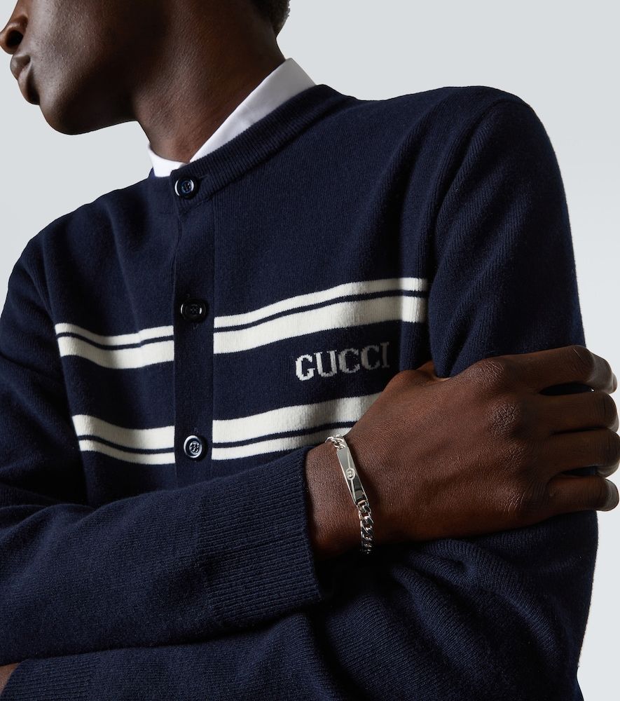 Bracciale Interlocking G in sterling - Gucci - Modalova