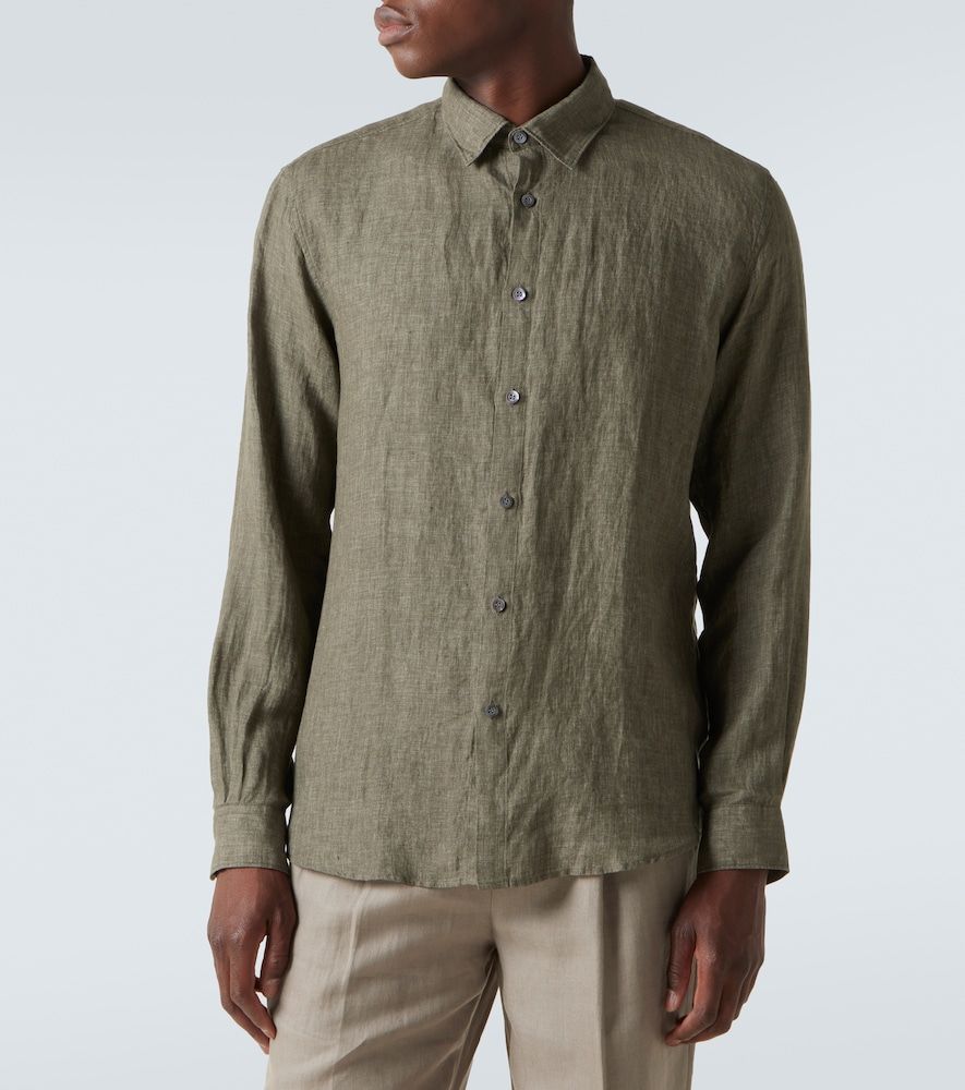 Sunspel Camicia in lino - Sunspel - Modalova