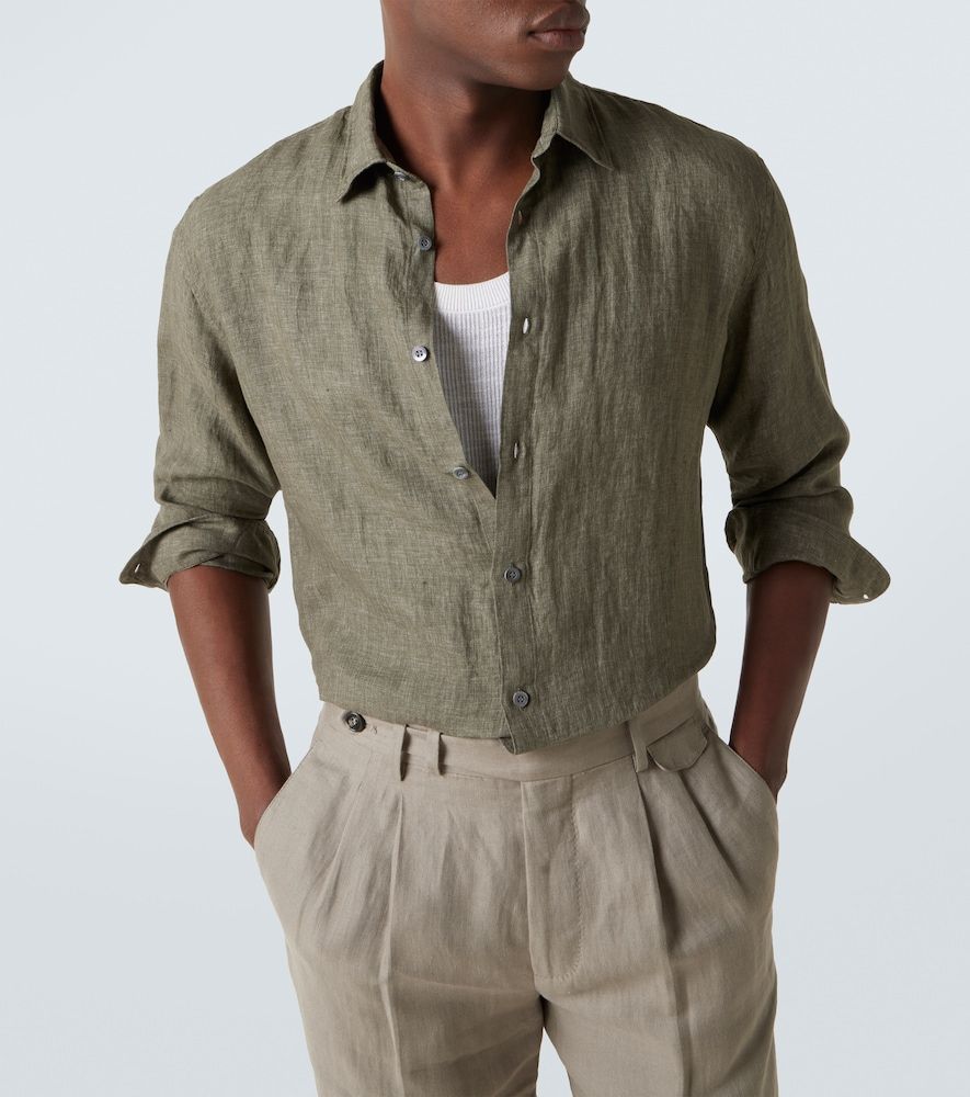 Sunspel Camicia in lino - Sunspel - Modalova