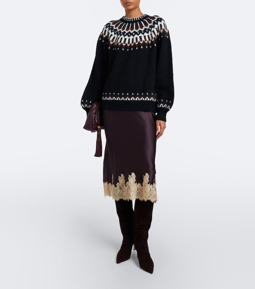 Dôen Jersey Field Fair Isle en mezcla de lana y alpaca - Doen - Modalova