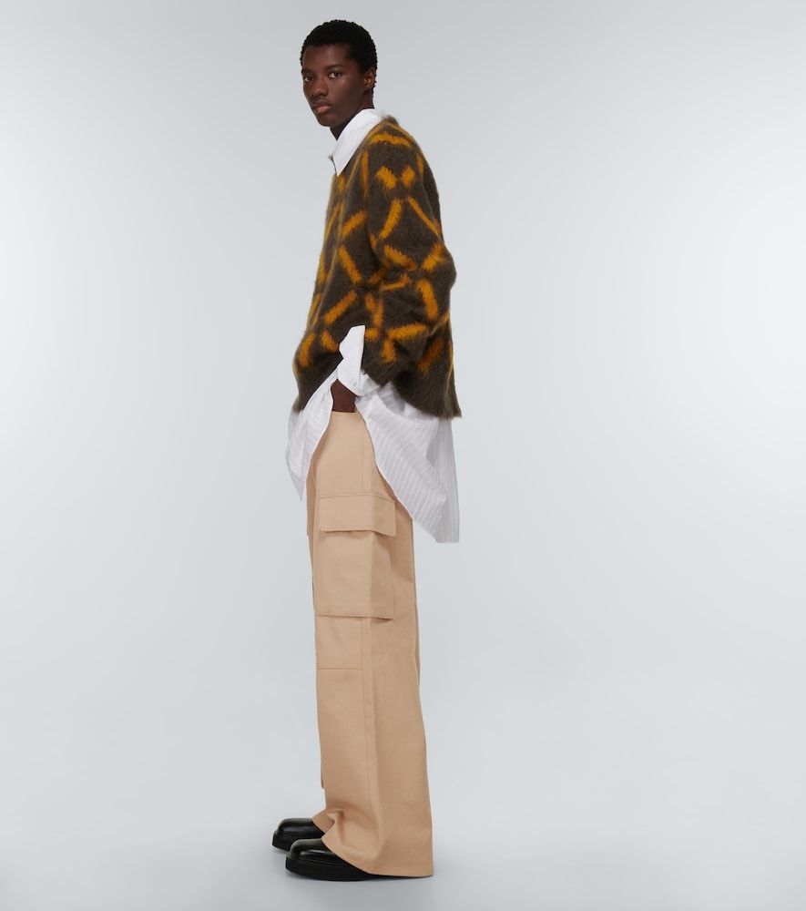 Pantalones cargo en gabardina de algodón - Marni - Modalova