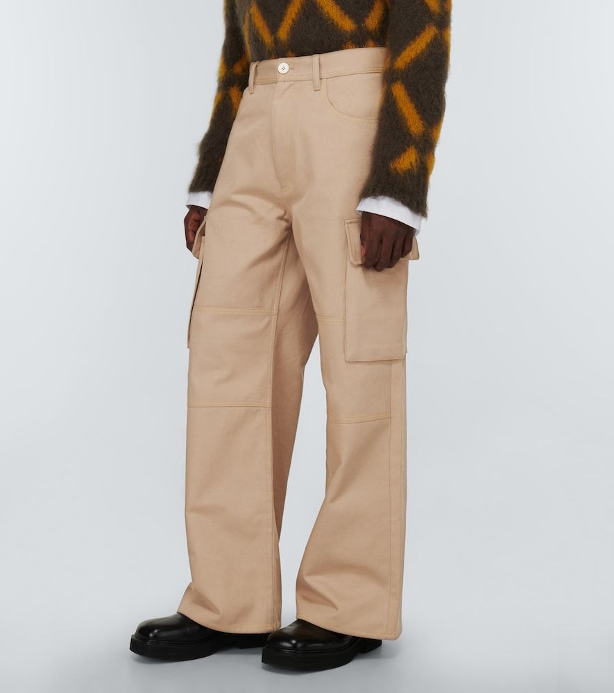 Pantalones cargo en gabardina de algodón - Marni - Modalova