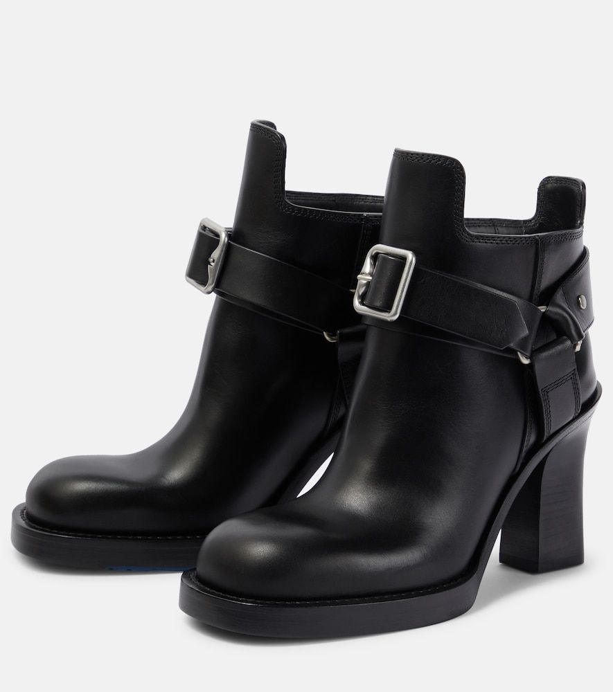 Ankle Boots Stirrup aus Leder - Burberry - Modalova
