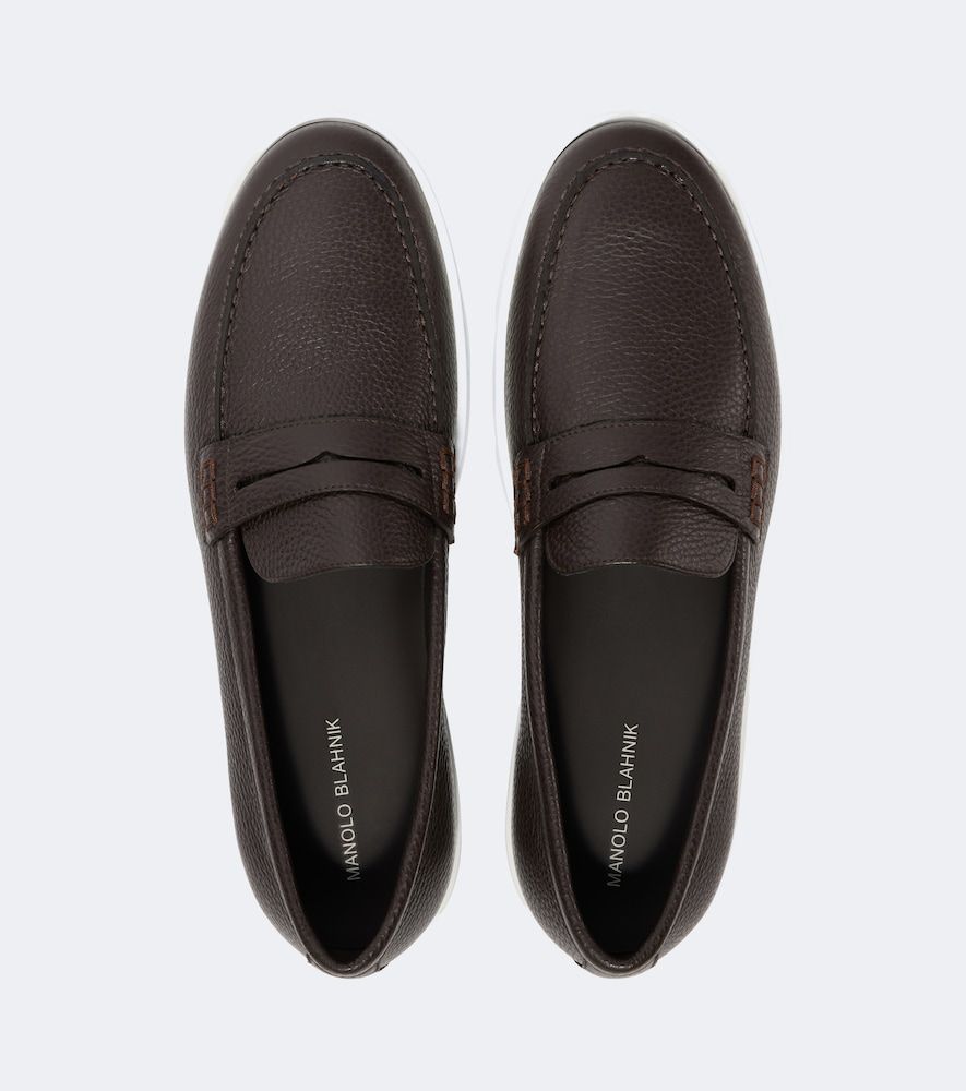 Slip-Ons Ellis aus Leder - Manolo Blahnik - Modalova