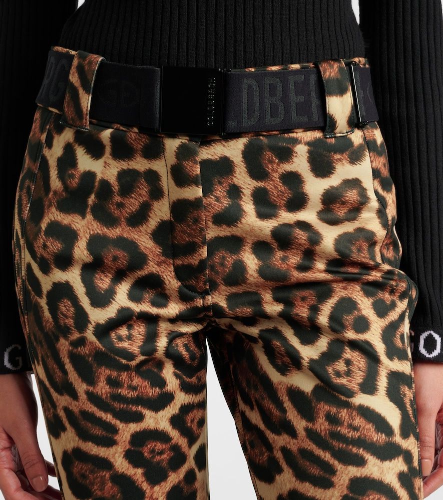 Pantaloni da sci Minou con stampa leopardata - Goldbergh - Modalova
