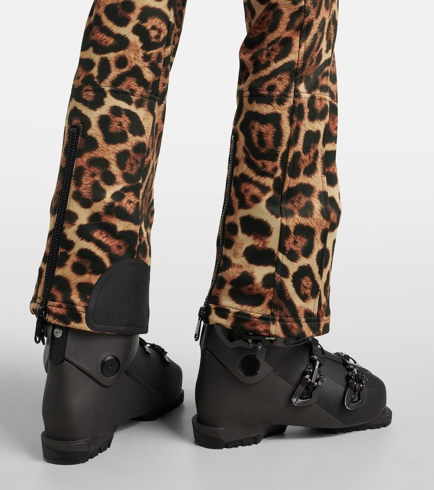 Pantaloni da sci Minou con stampa leopardata - Goldbergh - Modalova
